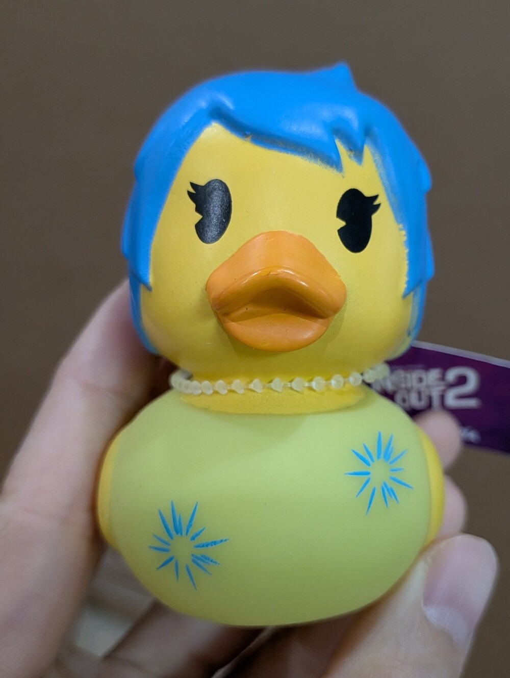 Disney Inside Out Joy Rubber Duck